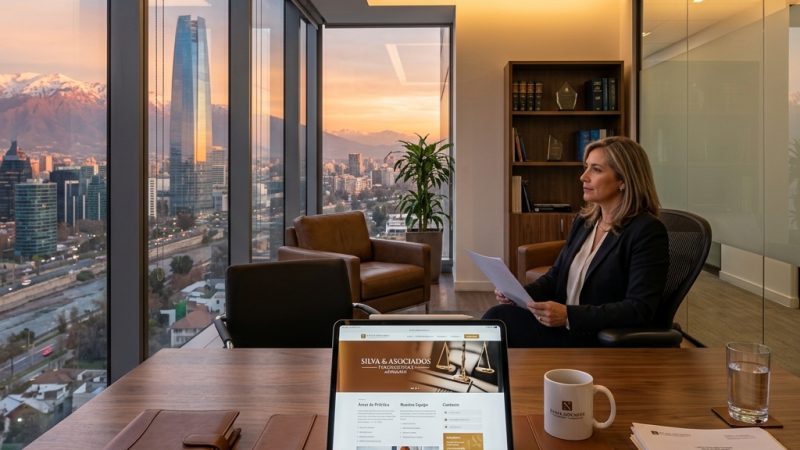 Del boca a boca al buscador: Cómo los estudios jurídicos en Santiago captan clientes corporativos en Google