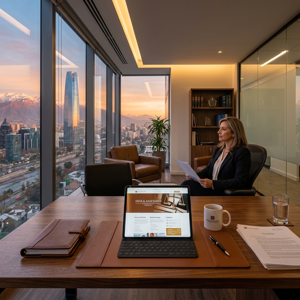 Del boca a boca al buscador: Cómo los estudios jurídicos en Santiago captan clientes corporativos en Google