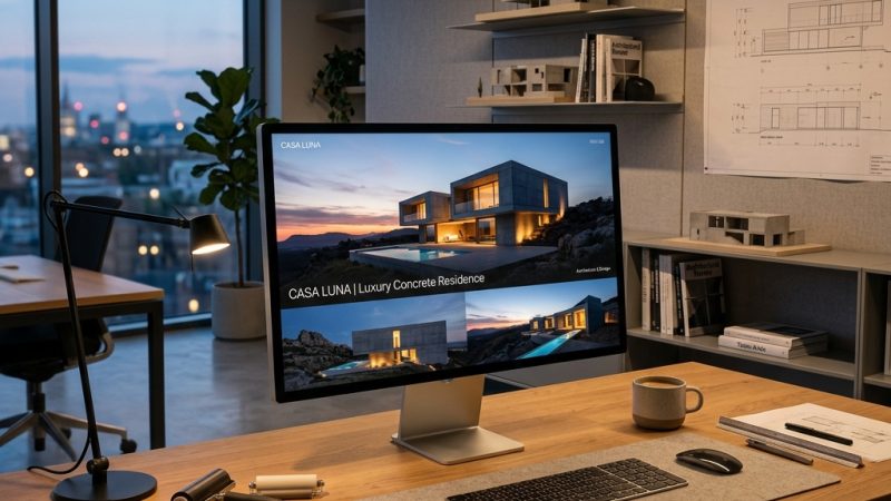El arte de vender proyectos de alta gama: Sitios web para arquitectos y constructoras en Chile