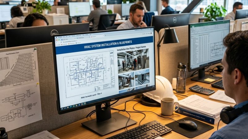 Confianza técnica: Cómo las empresas de climatización y HVAC ganan proyectos comerciales en Santiago