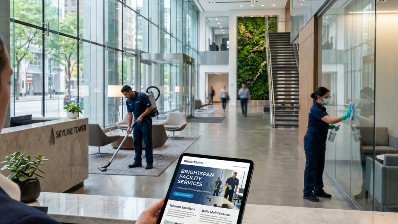 Contratos recurrentes de limpieza: Cómo las empresas de servicios de aseo captan clientes de oficinas corporativas